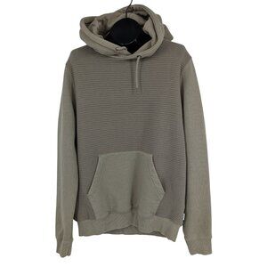 Peter Werth N.1 Hoodie Pullover Textured Streetwear Athleisure Neutral Size L